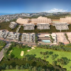 Complexe résidentiel sur golf à Mijas