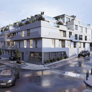 Ensemble résidentiel à Torre del Mar Complexe urbain à Lagunas de Mijas