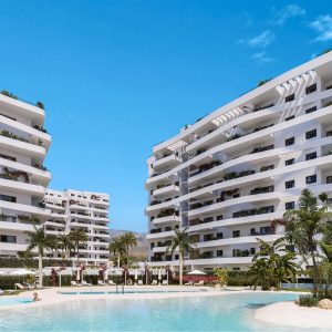 Ensemble résidentiel à Torre del Mar Élégante et moderne résidence à Villajoyosa