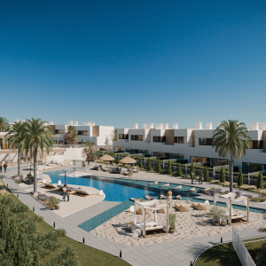 Vue d'ensemble Maisons mitoyennes sur les hauteurs de Las Lagunas de Mijas