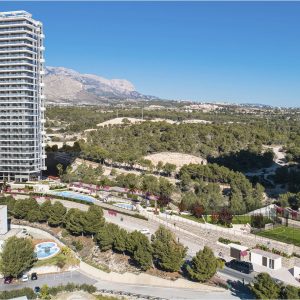 Vue d'ensemble Résidence de première classe à Benidorm