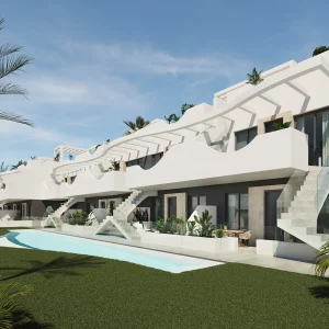 Ensemble résidentiel à Torre del Mar Vue d'ensemble Élégant complexe d'appartements à Pilar de la Horadada