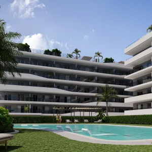 Photo de l'ensemble Résidence de bord de plage à Santa Pola