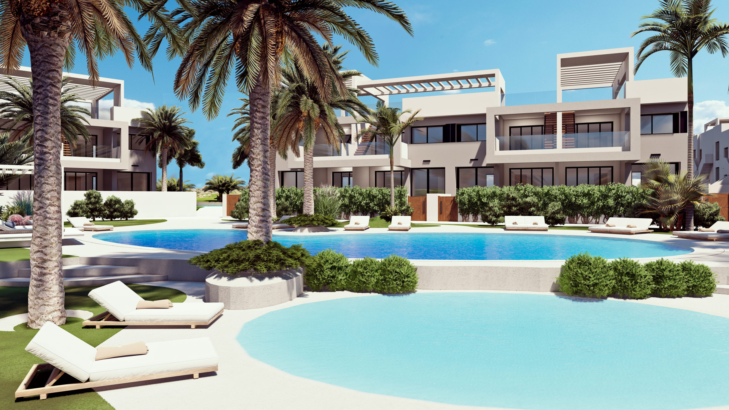 Luxueux penthouses à Torrevieja