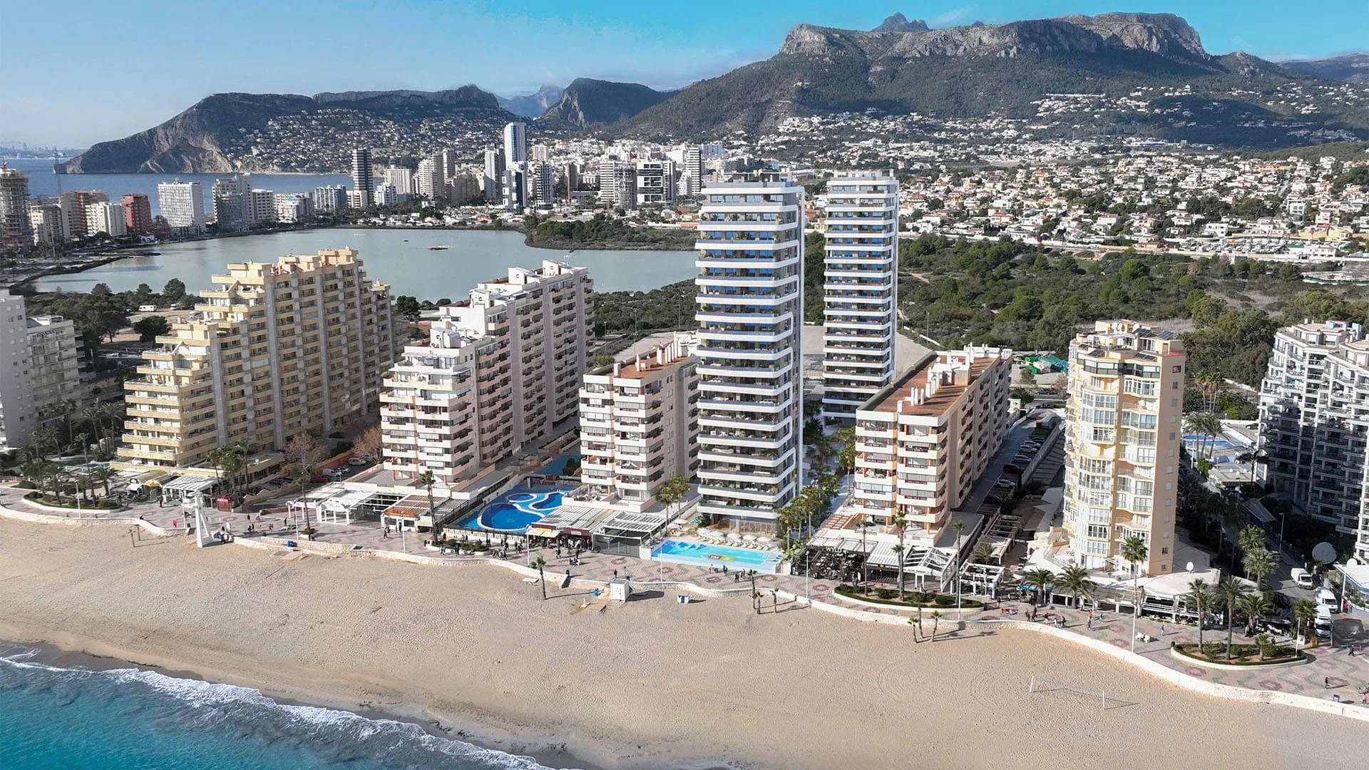 Nouvelle résidence en front de mer à Calpe
