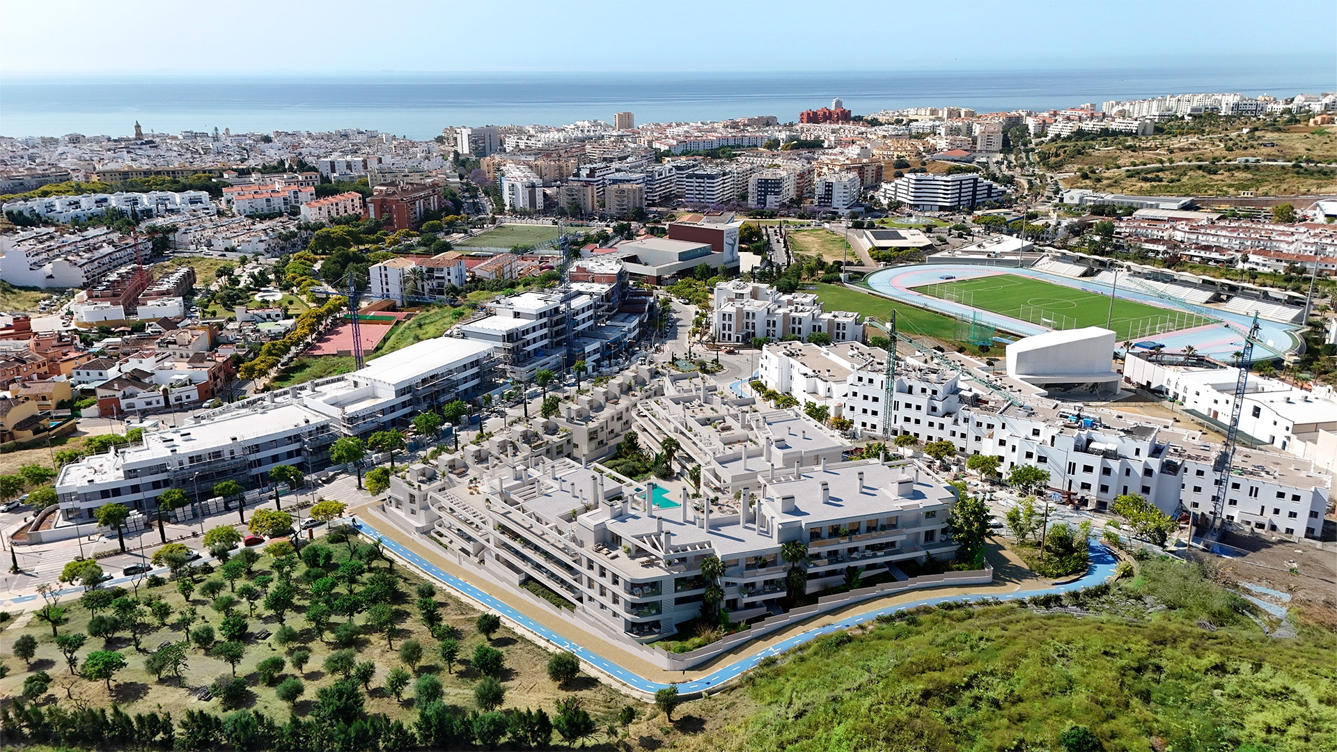 Nouvelles maisons de ville à Estepona